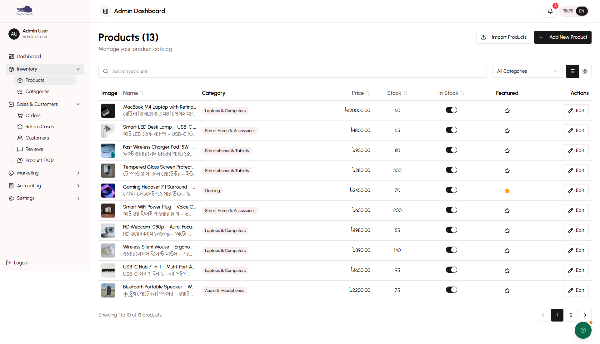 Inventory Management